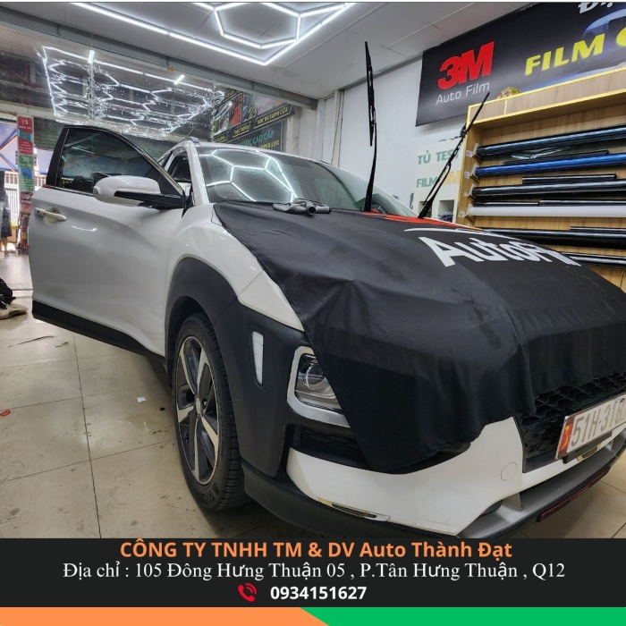 HYUNDAI KONA - DÁN FILM CÁCH NHIỆT CHO HYUNDAI KONA