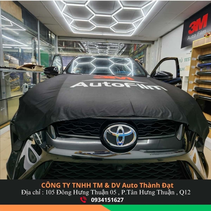 TOYOTA FORTUNER - DÁN FILM CÁCH NHIỆT CHO TOYOTA FORTUNER