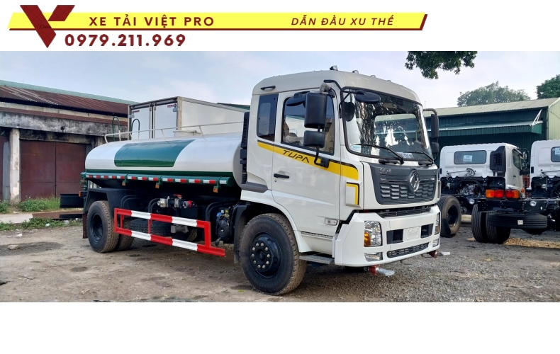 Xe tải dongfeng 2 chân téc chở nước 9 khối - 5 lưu ý khi lựa chọn