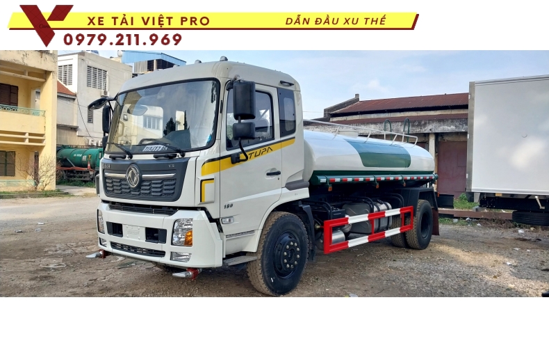 Xe tải dongfeng 2 chân téc chở nước 9 khối - 5 lưu ý khi lựa chọn