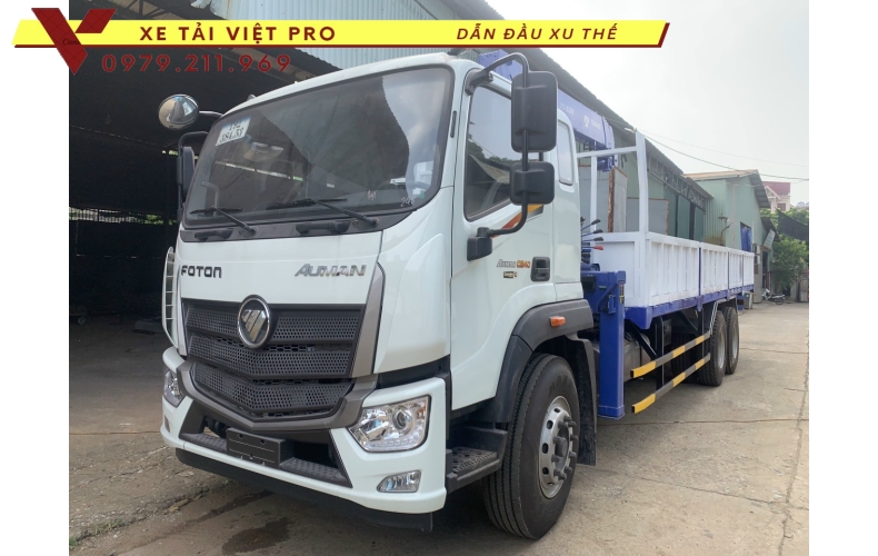 Xe tải Auman C160 gắn cẩu Tadano 5 tấn