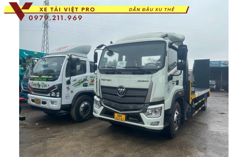 Xe tải Auman C160 nâng đầu