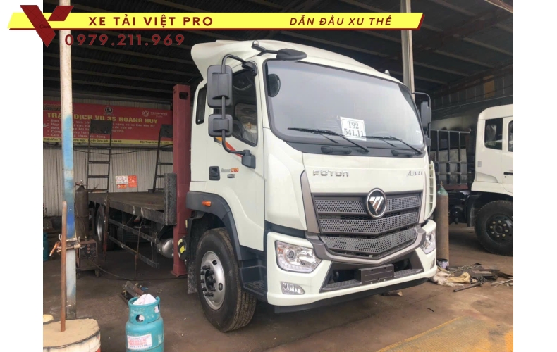 Xe tải Auman C160 nâng đầu