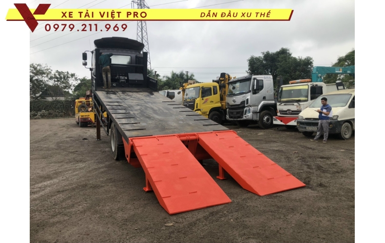 Xe tải Auman C160 nâng đầu