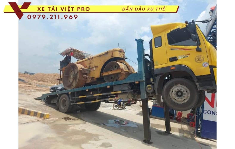 Xe tải Auman C160 nâng đầu