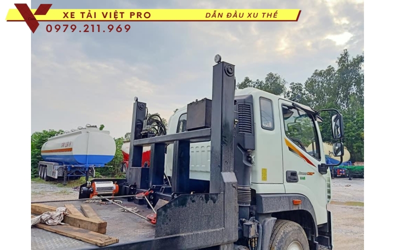 Xe tải Auman C160 nâng đầu