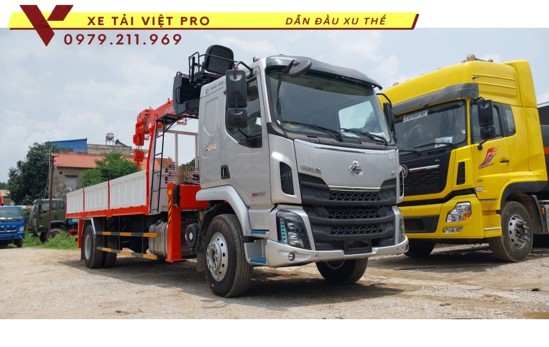 Chenglong M3 (2 chân) gắn cẩu Kanglim 7T