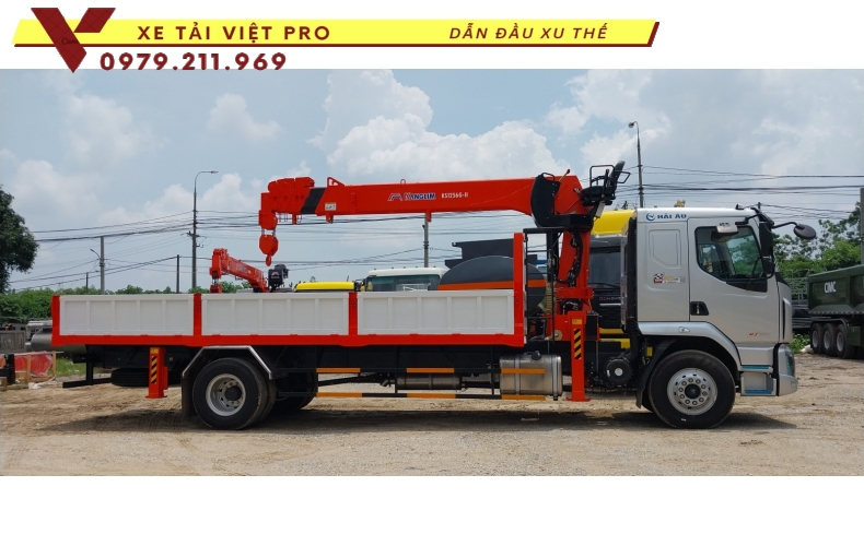 Chenglong M3 (2 chân) gắn cẩu Kanglim 7T