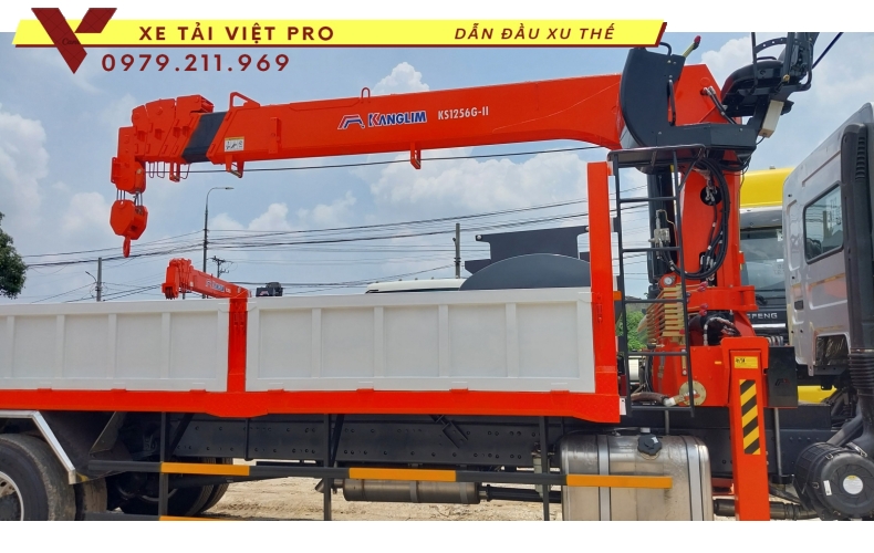 Chenglong M3 (2 chân) gắn cẩu Kanglim 7T