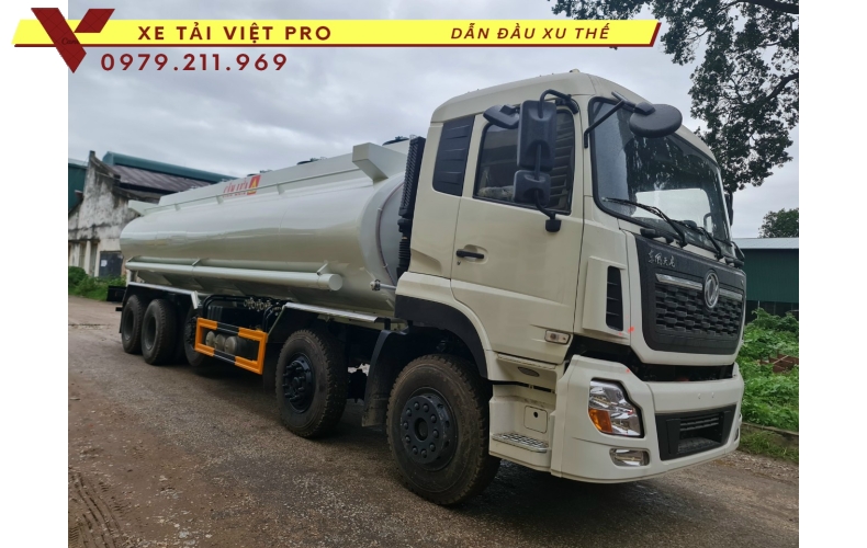 Đánh giá xe dongfeng 4 chân téc chở xăng dầu