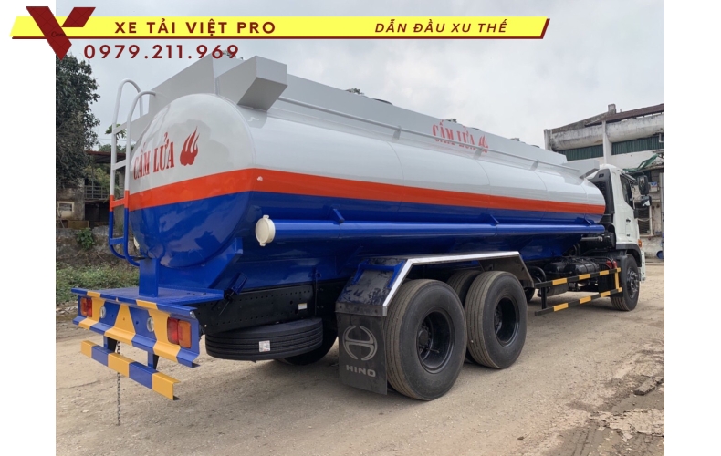Đánh giá Hino FL 2 chân téc chở xăng dầu sẽ như thế nào