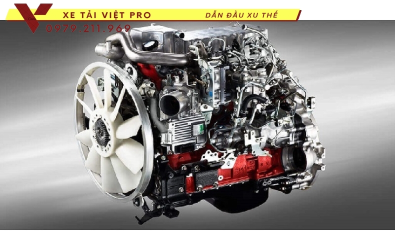 Xe tải Hino 2 chân gắn cẩu Soosan 3 tấn