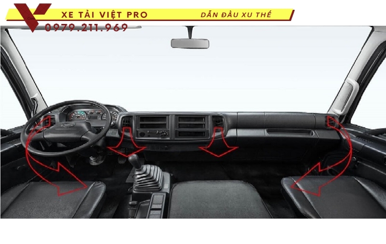 Xe tải Hino 2 chân gắn cẩu Soosan 3 tấn