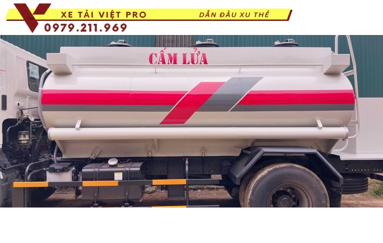 Xe Hino FG téc chở xăng dầu mới nhất năm 2024 - Mẫu xe dẫn đầu phân khúc
