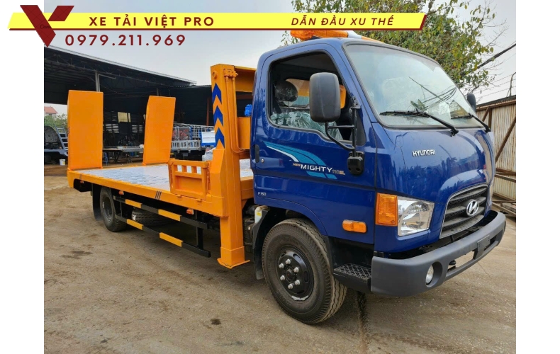  Giá xe tải Hyudnai HD800 nâng đầu chở máy công trình có giá bao nhiêu?