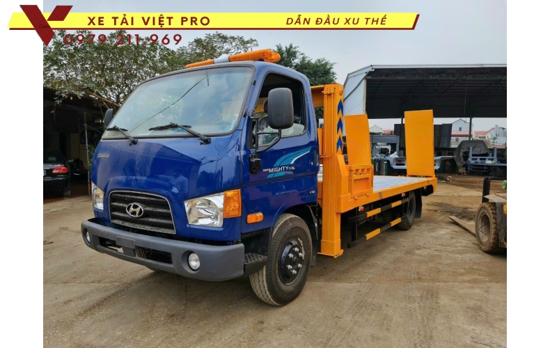  Giá xe tải Hyudnai HD800 nâng đầu chở máy công trình có giá bao nhiêu?