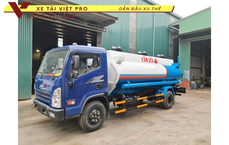 Xe Hyundai EX8 téc chở xăng dầu 5 điểm cần chú ý khi lựa chọn xe