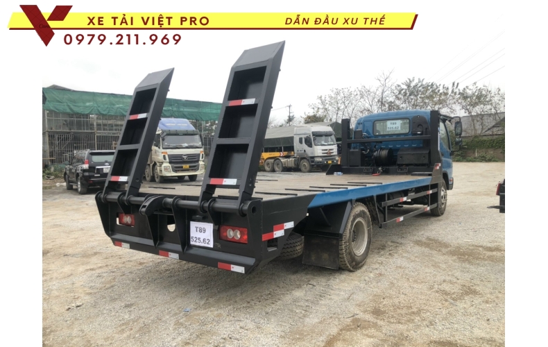 5 loại xe tải nâng đầu chở máy công trình cùng phân khúc với xe Ollin S120