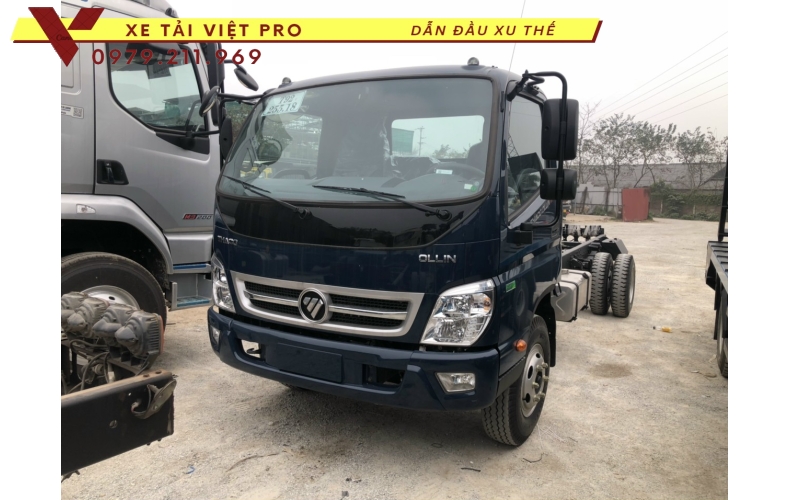 5 loại xe tải nâng đầu chở máy công trình cùng phân khúc với xe Ollin S120