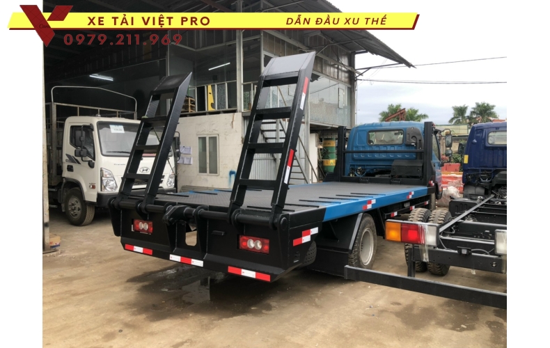 5 loại xe tải nâng đầu chở máy công trình cùng phân khúc với xe Ollin S120