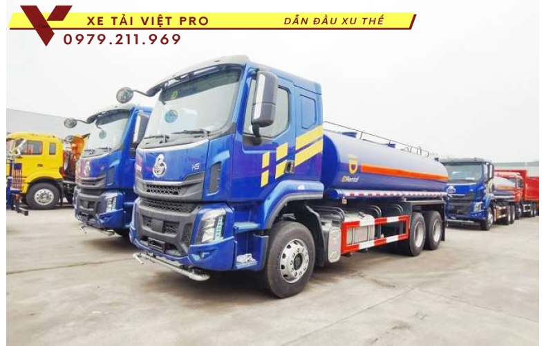 Báo giá mới nhất Xe tải Chenglong 3 chân téc chở nước
